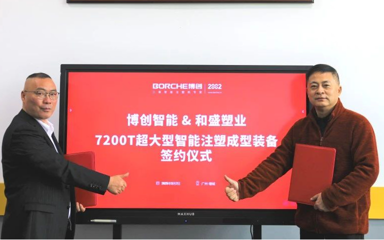 重磅！乐动·网站注册_乐动（中国）签约7200吨超大型注塑机，再破纪录！
